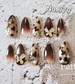 【オーダー】ニュアンスネイル　ミラー　マグネット　ネイルチップ　ジェルネイル