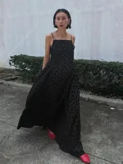 BIRTHDAY BASH FLOCKY PEPLUM DSESS - メルカリ
