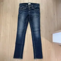MOUSSY VINTAGE スキニーデニム ダークブルー