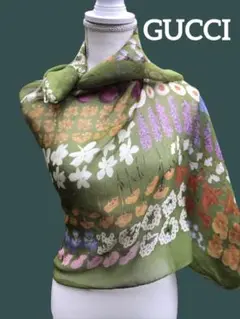 2025年最新】GUCCI カラー：グリーン系 バンダナ・スカーフの