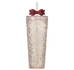 スターバックス ホリデー2025 コールドカップタンブラーリボン