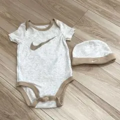 NIKE ベビー服 ロンパース 帽子 セット