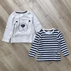 H&M   長袖カットソー  ロンT  トップス