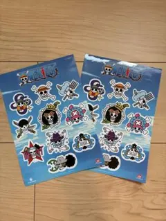 ONE PIECE ステッカーシート 2枚セット