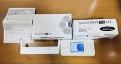 Speed Wi-Fi 5G X12 ＋ 専用クレードルセット