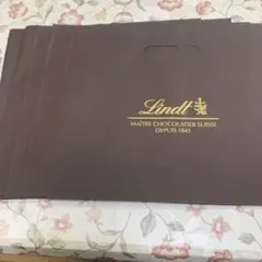 Lindt ショップ袋 5枚セット