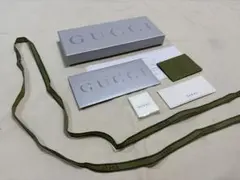 GUCCI の空箱とリボンのセット