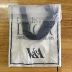 未使用トートバッグ 博物館 V&A 美術館 限定 エコバッグ 肌白 非売品