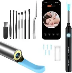 カメラ付き耳かき　耳掃除　Wi-Fi接続　3.5mm極細レンズ　LEDライト