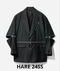 【本日23:59まで大幅値下げ】【HARE】エルボーzipジャケット