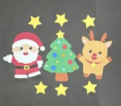 12月　クリスマス壁面飾り③大！！！