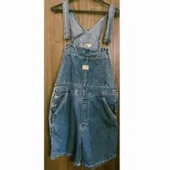OLD NAVY オールドネイビー　デニムオーバーオール　Lサイズのサムネイル