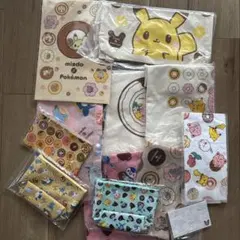 ミスド！ポケモンエコバッグ他グッズセット　値下げしました。