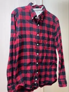 無印良品　ネルシャツ メンズ　Lサイズ