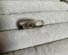 ♡美品· silver925 ハワイアンジュエリー 6号 ピンキーリング♡