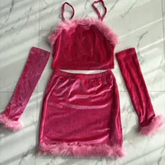 キッズピンクコスチューム