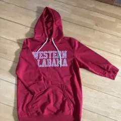 BACK NUMBER レッド パーカー MEDIUMのサムネイル