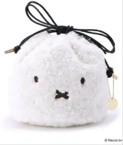 【新品未使用】index ミッフィー 巾着ポーチバッグ miffy