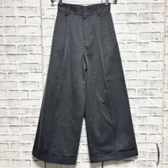 MARW UNITED ARROWS ハイウエストタックパンツ　グレー 36