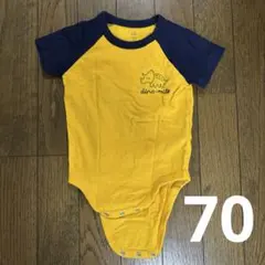 ロンパース　半袖　70