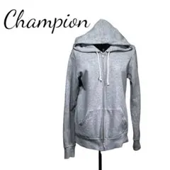 【Champion】チャンピオン　パーカー　フーディ　レディース　グレー