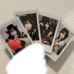 きゅるりんってしてみて チームいちご 逃げ水あむ チェキ - メルカリ