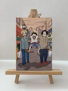 ONEPIECE ルフィ＆サボ＆エース ブロマイド