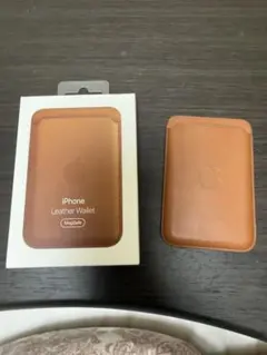 廃盤品　純正 MagSafe対応 iPhone 本革レザーウォレット