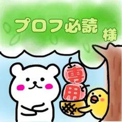 くまのケアシール　専用ページ