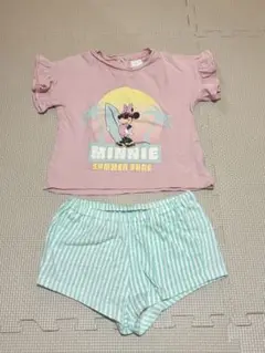H&M ミニーマウスセットアップ 80