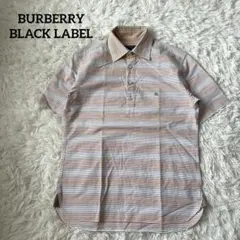 BURBERRY BLACK LABEL マルチストライプ 半袖シャツ 2のサムネイル