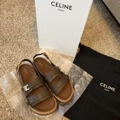 【美品】CELINE ティッピトリオンフサンダル 36サイズのサムネイル