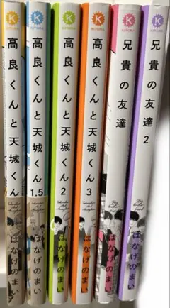 高良くんと天城くん1~3巻 兄貴の友達1~2巻セッはなげのまい 6冊セット