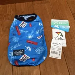 《美品》アーノルドパーマー　犬服　メッシュタンク　S ブルーのサムネイル