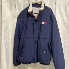 TOMMY JEANS ネイビー ダウンジャケット　メンズ