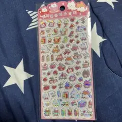 海外製ピンクぷっくりシール