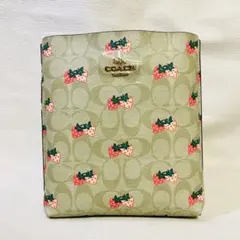 新品コーチ❣️カーゴ トート バッグ 20・チェリー プリント - メルカリ