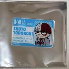轟焦凍 ジロリ 学生証 アクリルステッカー ヒロアカ