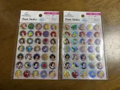 おまとめ割有★ Disney ディズニープリンセス　ポイントシール２セット