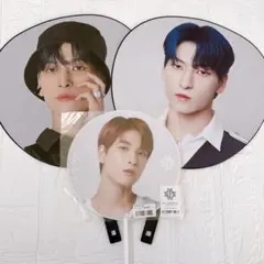 金城碧海　うちわ　まとめ売り　3枚セット　ピケット　JO1