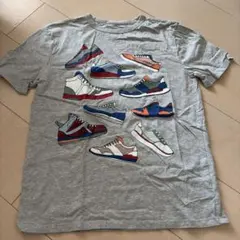 GAP KIDS スニーカー柄 Tシャツ グレー XLのサムネイル
