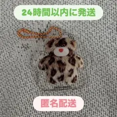 【新品】mojojojo （モジョジョジョ） アクリルキーホルダー 豹柄 くま