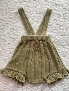 韓国子供服 モンベベ　monbebe サスペンダー付ブルマ