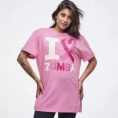 I LOVE ZUMBA ピンク Tシャツ　正規品　新品未開封