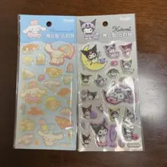 Cinnamoroll & Kuromi キャラクターシール 2シートセット