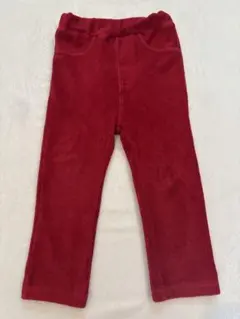西松屋　赤 コーデュロイ パンツ ポケット付き　95