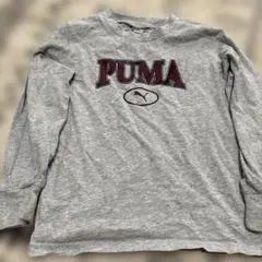 PUMA 長袖カットソー 120 グレー
