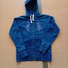 Houston　オルテガ柄　インディゴパーカー