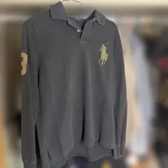 Polo by Ralph Lauren 黒 ポロシャツ ビックポニー