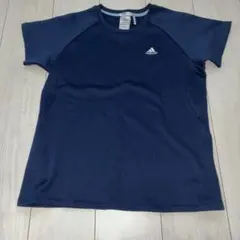 adidas CLIMALITE ネイビー 半袖Tシャツ